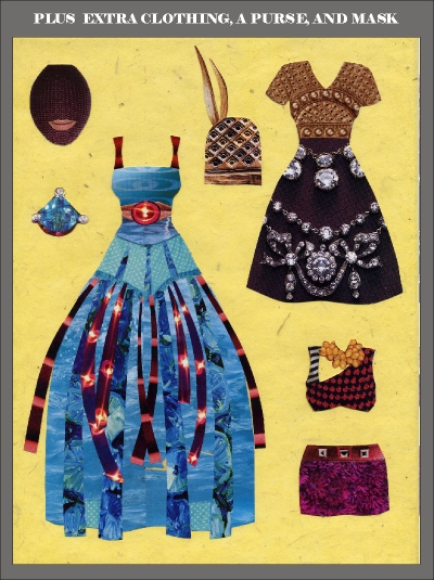 Collage paper doll 2
