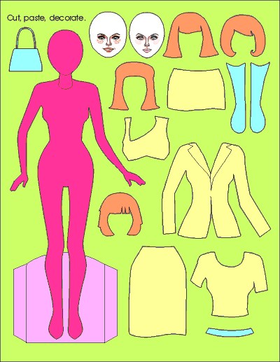 paper doll patterns