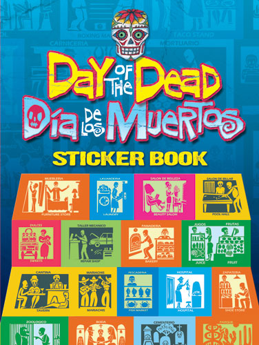 Day of the Dead Sticker Book--Dover Publications